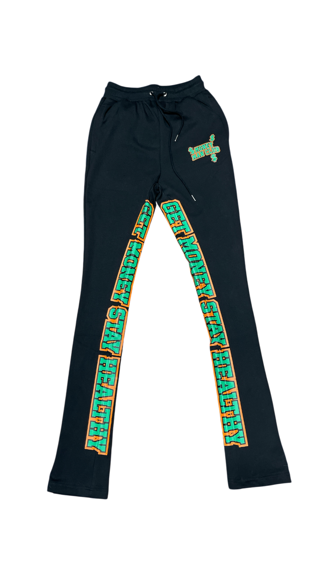 STACKED SKINNY PANTS (orange)