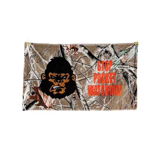 Stop pocket watching towel